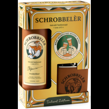 Schrobbelèr Geschenkverpakking met Luxe Zakflacon