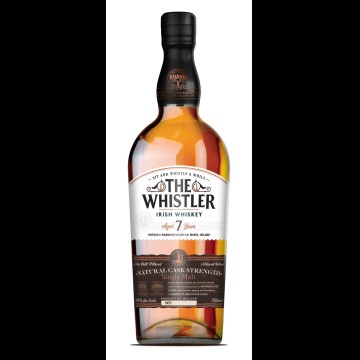 The Whistler Cask Strength 7 yr Single Malt Irish Whiskey