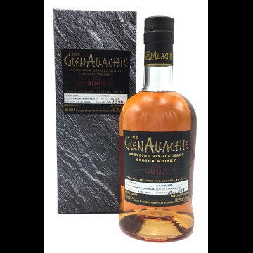 GLENALLACHIE SINGLE CASK 12 Years Old Madeira Hoghshead Cask 3772 Vintage 2007