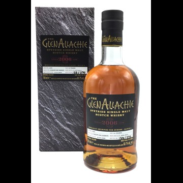 GLENALLACHIE SINGLE CASK 13 Years Old Virgin Oak Cask 1395 Vintage 2006